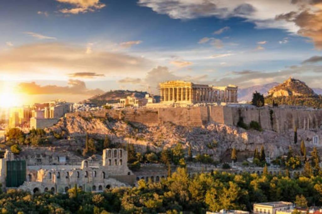 The Acropolis Metro Station Flat Apartment Athens Exterior photo